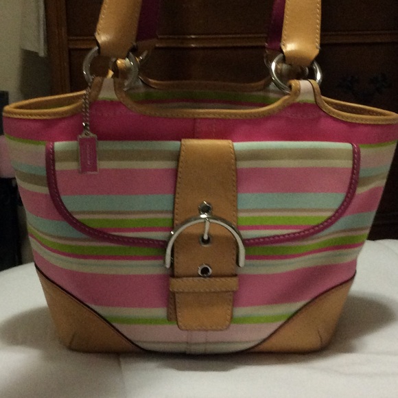 Coach Spring Time Purse - Picture 2 of 8